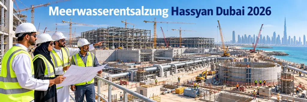 Meerwasser zu Trinkwasser: Milliardenprojekt Hassyan in Dubai